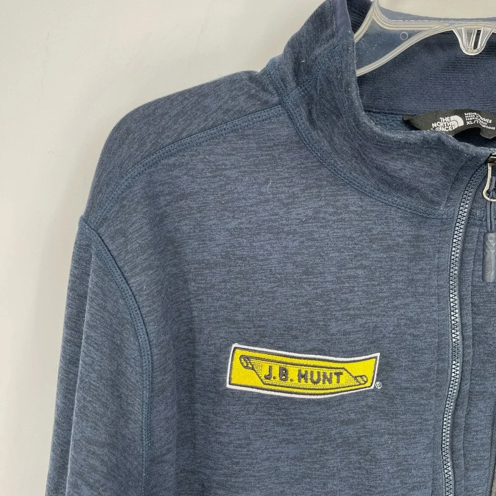 The North Face Men's Blue J.B. Hunt Skyline Quarter Zip Pullover Shirt Size XL
